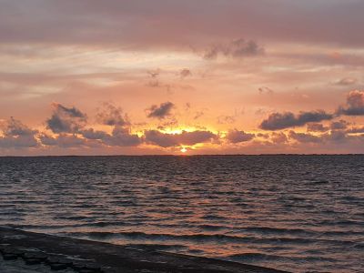 Sonnenuntergang am Strand