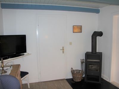 Kamin im Wohnzimmer