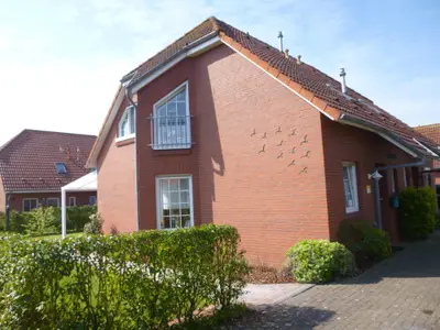 Seitenansicht vom Haus
