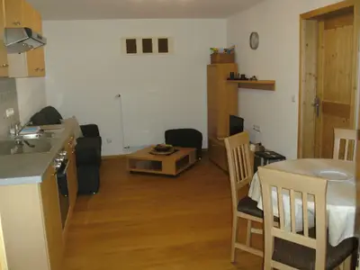 Innenhof Wohnraum, Küche