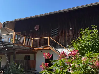 Aufgang zum Ferienappartement