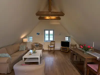 Wohnbereich. Wohnzimmer Wohnung 8