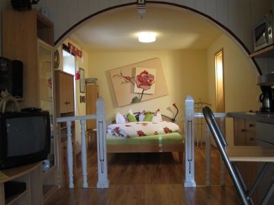 Ferienwohnung "Sonnenbogen" - Schlafzimmer