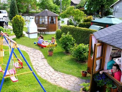 Rennsteig-Pension Spielplatz