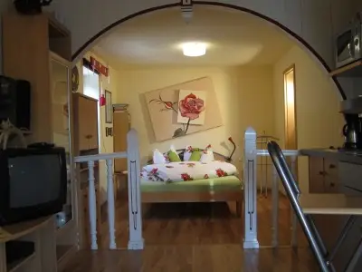 Ferienwohnung "Sonnenbogen" - Schlafzimmer