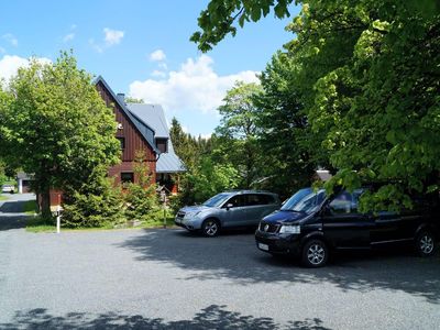 Parkplatz direkt am Haus