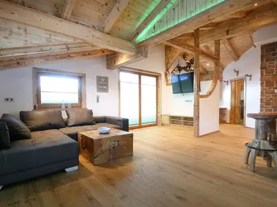 Wohnraum mit Sofa