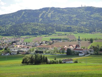 Blick vom Balkon