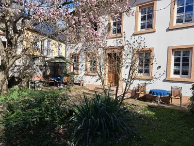 Gartenbereich der Gäste