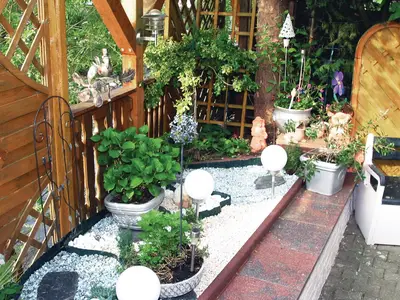 outside