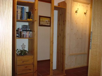 Garderobe im Flur