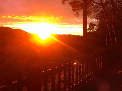 Abendstimmung auf dem Hohe Loog