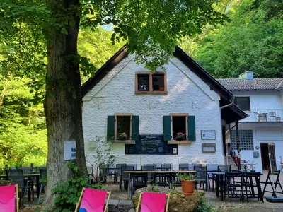 Forsthaus Benjental Biergartenbereich