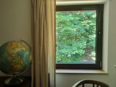 Homeoffice mit Blick in Grüne