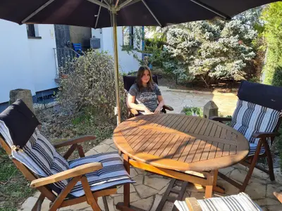 Sitzgruppe im Garten