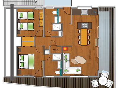 Ferienwohnung für 4 Personen (98 m²) in Neustadt In Holstein 2/10