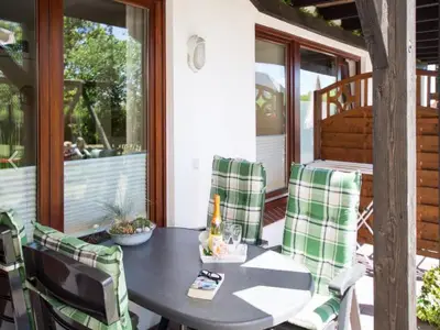 Strandmuschel - Terrasse