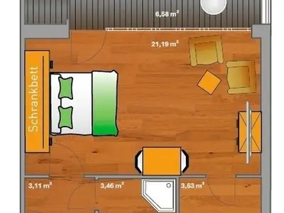 Ferienwohnung für 2 Personen (32 m²) in Neustadt In Holstein 3/10