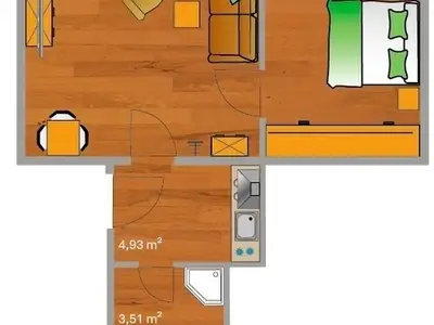 Ferienwohnung für 2 Personen (35 m²) in Neustadt In Holstein 2/10