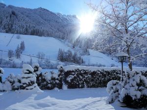 Terrasse im Winter