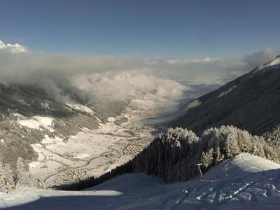 Sicht aufs Stubaital