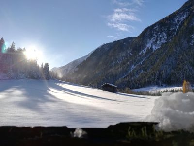 Blick vom Spazierweg