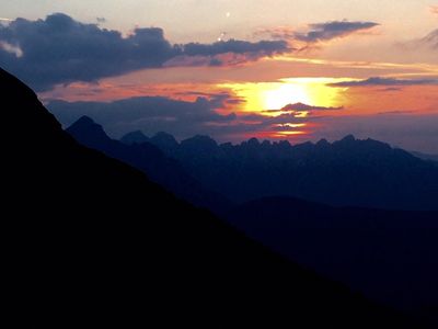 Sonnenaufgang im Stubai