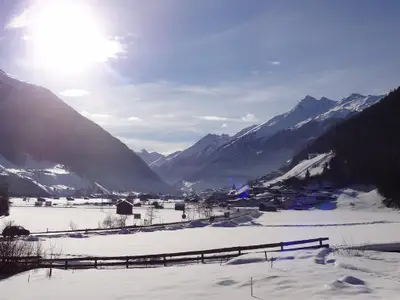 Blick bis zum Gletscher