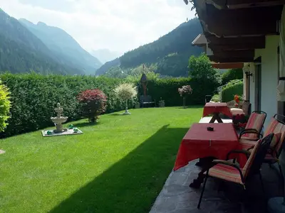 Frühstücken auf der Terasse