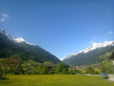 super Aussicht in Richtung  Stubaier Gletscher