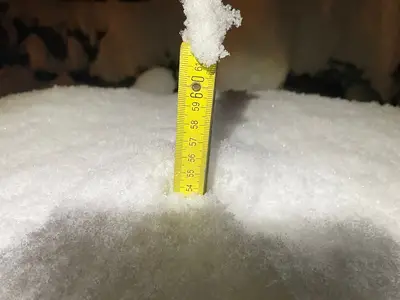 3 Stunden schnellfall und kein Schneepflug