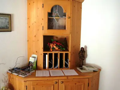 Im Treppenhaus Gästebereich