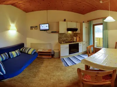 Appartement Zuckerhütl Wohnküche