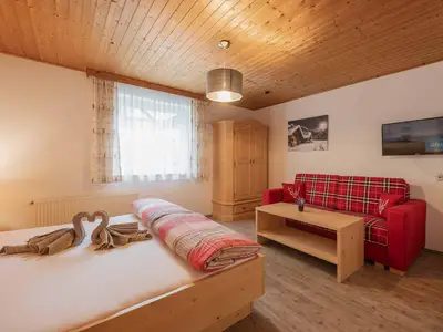 Doppelzimmer Burgstall mit Schlafcouch