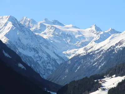 Blickt RIchtung Gletscher