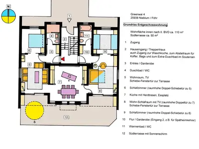 Ferienwohnung für 5 Personen (110 m²) in Goting 3/10