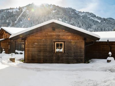 Außenseite Ferienhaus [Winter]