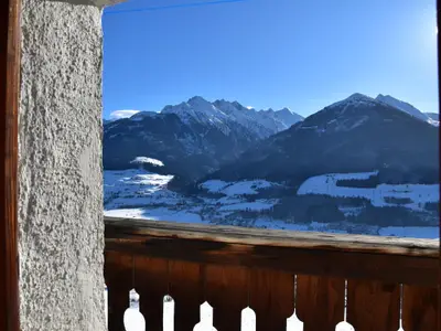 Bergpanorama im Winter