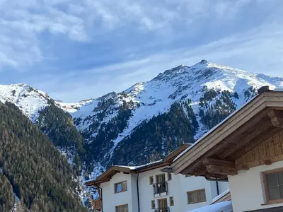 Blick auf die beeindruckende Bergwelt
