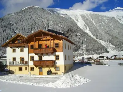 Haus Lärchenwald im Winter