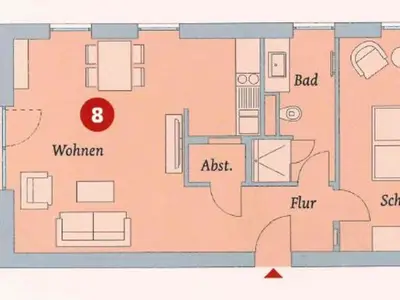 Ferienwohnung für 4 Personen (56 m²) in Nienhagen (Ostseebad) 6/10