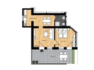 Ferienwohnung für 4 Personen (63 m²) in Nienhagen (Ostseebad) 5/10