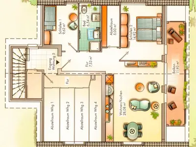 Ferienwohnung für 5 Personen (85 m²) in Nienhagen 10/10