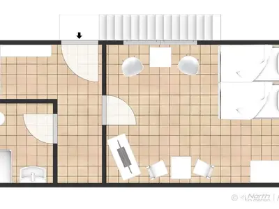 Ferienwohnung für 3 Personen (28 m²) in Niepars 6/10
