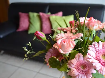 Couch im Wohnbereich