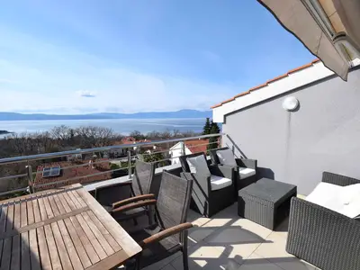 Ferienwohnung für 4 Personen (70 m²) in Njivice 1/10