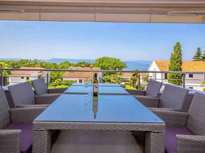 Ferienwohnung für 6 Personen (75 m²) in Njivice 5/10