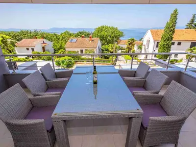 Ferienwohnung für 6 Personen (75 m²) in Njivice 6/10