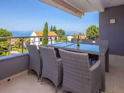 Ferienwohnung für 6 Personen (75 m²) in Njivice 8/10