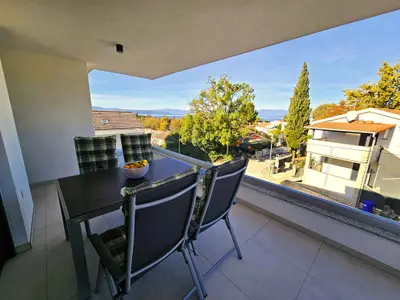 Ferienwohnung für 4 Personen (48 m²) in Njivice 3/10